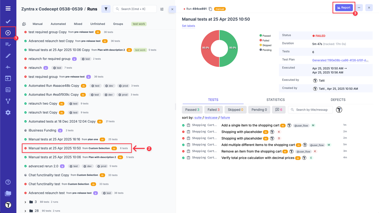 Testomat.io - export as PDF