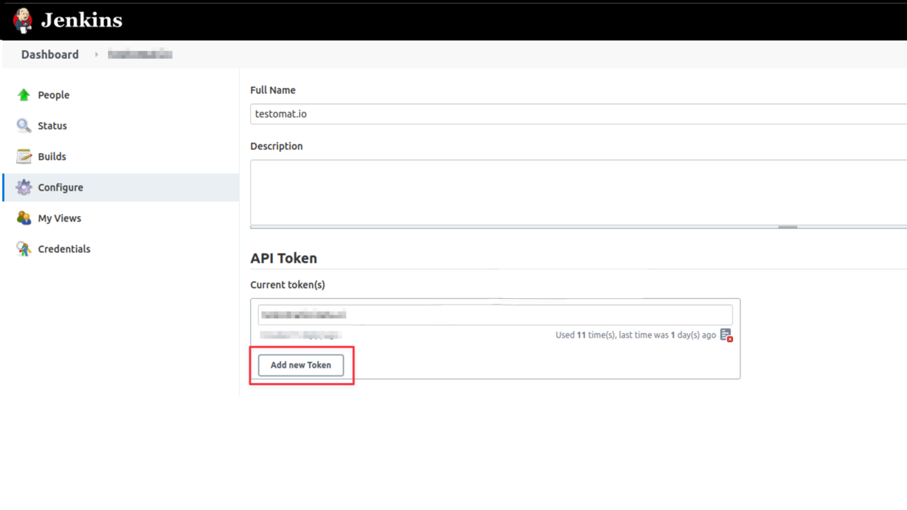 Testomatio - Jenkins